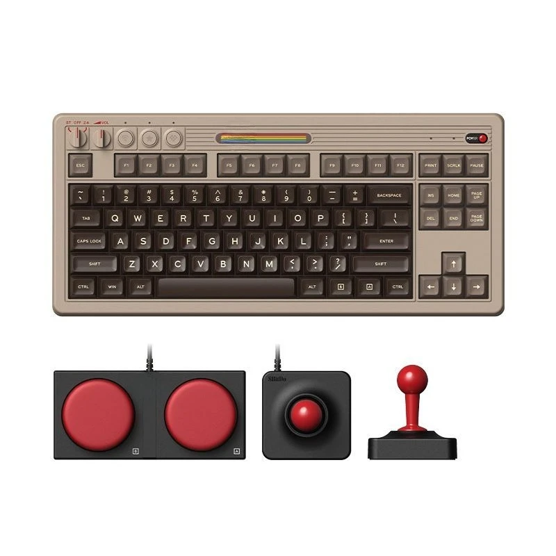 Retro Gaming Universe - Retro87C64 tastiera da gioco meccanica retrò