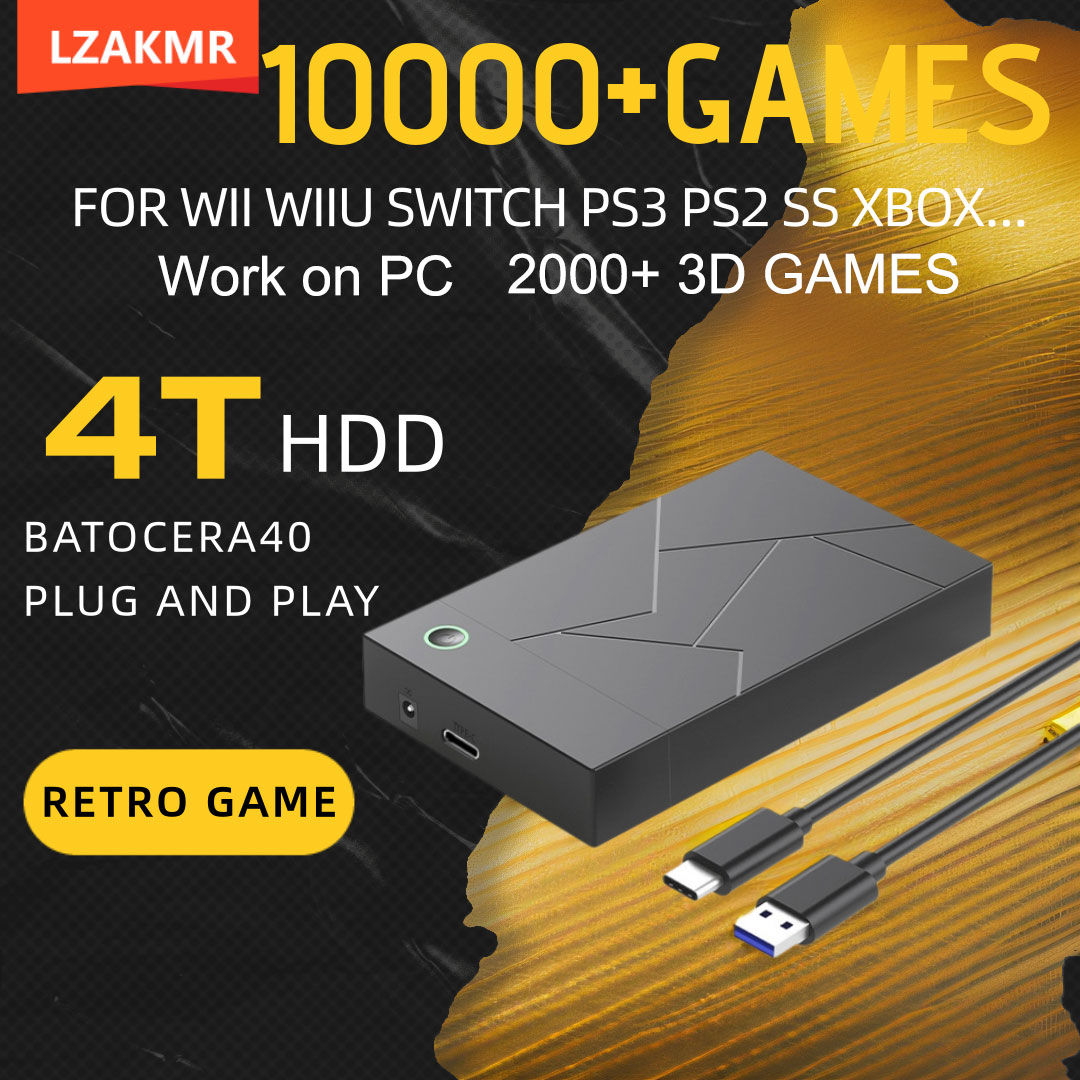 Retro Gaming Universe - Gioco retrò GameForge 4TB Batocera 40