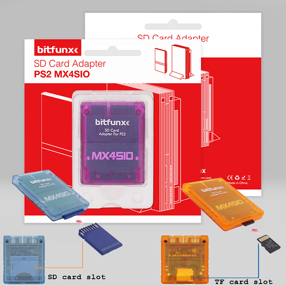 Retro Gaming Usb Stick - MX4SIO SIO2SD Adattatore per lettore di