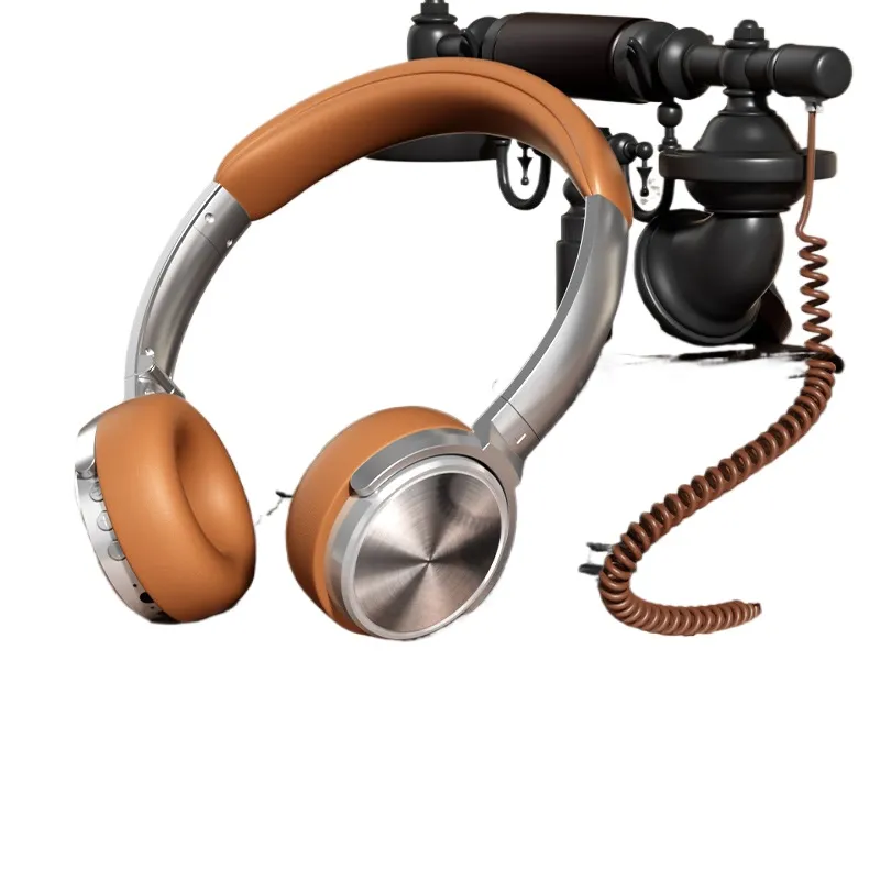 Retro Gaming Universe - Cuffie Bluetooth Wireless Stile Retrò Maillard,