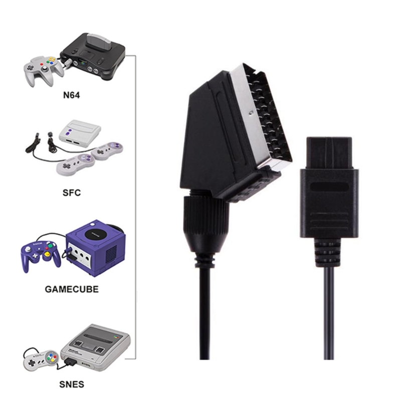 Retro Gaming Universe - Cavo connettore AV Retro- Gamepad SCART