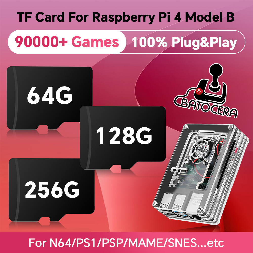 Retro Gaming Raspberry Pi 4 - Scheda di gioco retrò per Raspberry