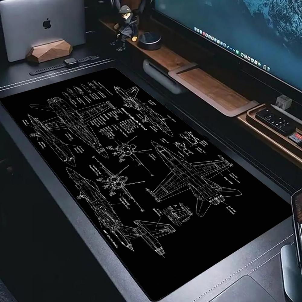 Mouse Gaming Retro - Tappetino per mouse grande con disegno