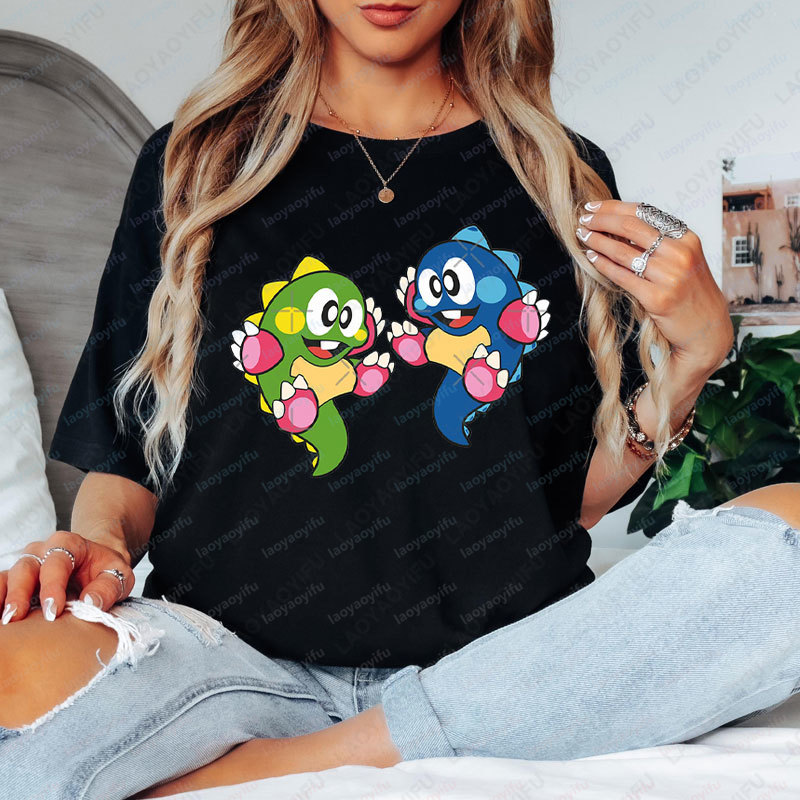 Maglietta Bubble Bobble Giappo - Retro Gaming Meme recensione e prezzo