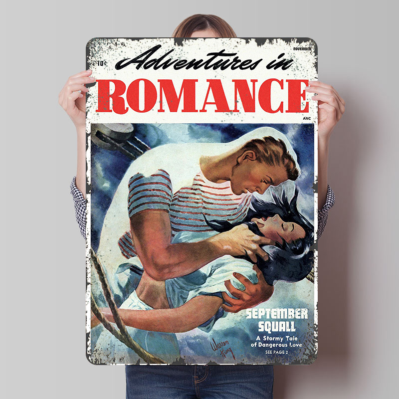 ADVENTURES IN ROMANCE Poster i - Retro Gaming At Home recensione e prezzo