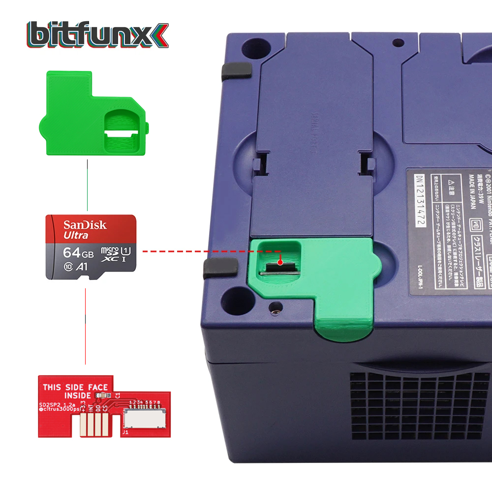 Bitfunx Staffa di copertura SD - Retro Gaming Usb Stick recensione e prezzo