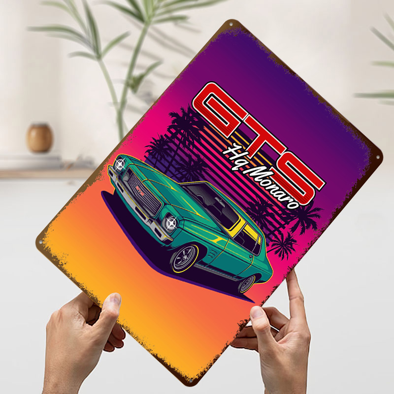 Poster in Metallo HQ Monaro GT - Retro Gaming At Home recensione e prezzo