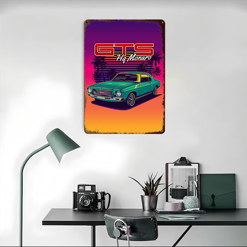 Poster in Metallo HQ Monaro GT - Retro Gaming At Home recensione e prezzo