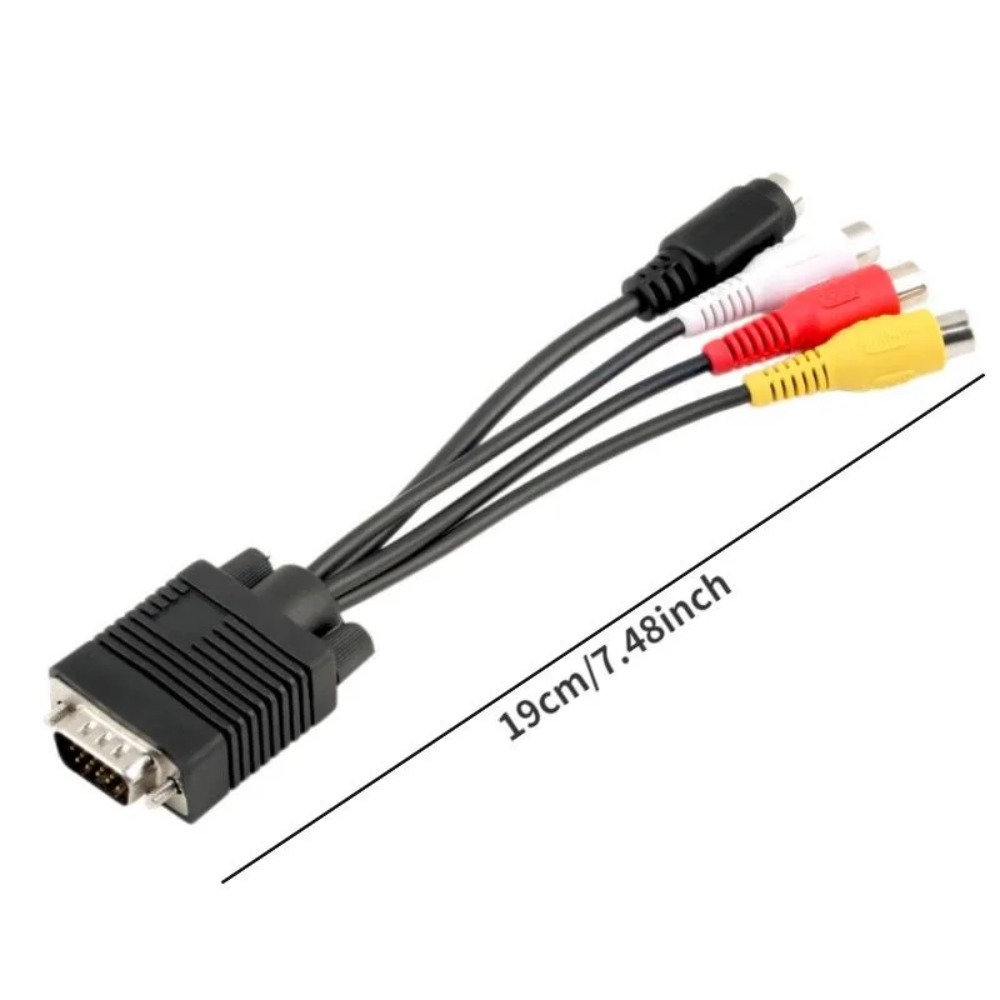Cavo adattatore VGA a S-Video  - Composite Rca Cable recensione e prezzo