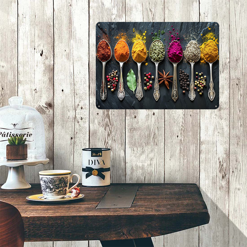 Poster di erbe e spezie, arte  - Retro Gaming At Home recensione e prezzo