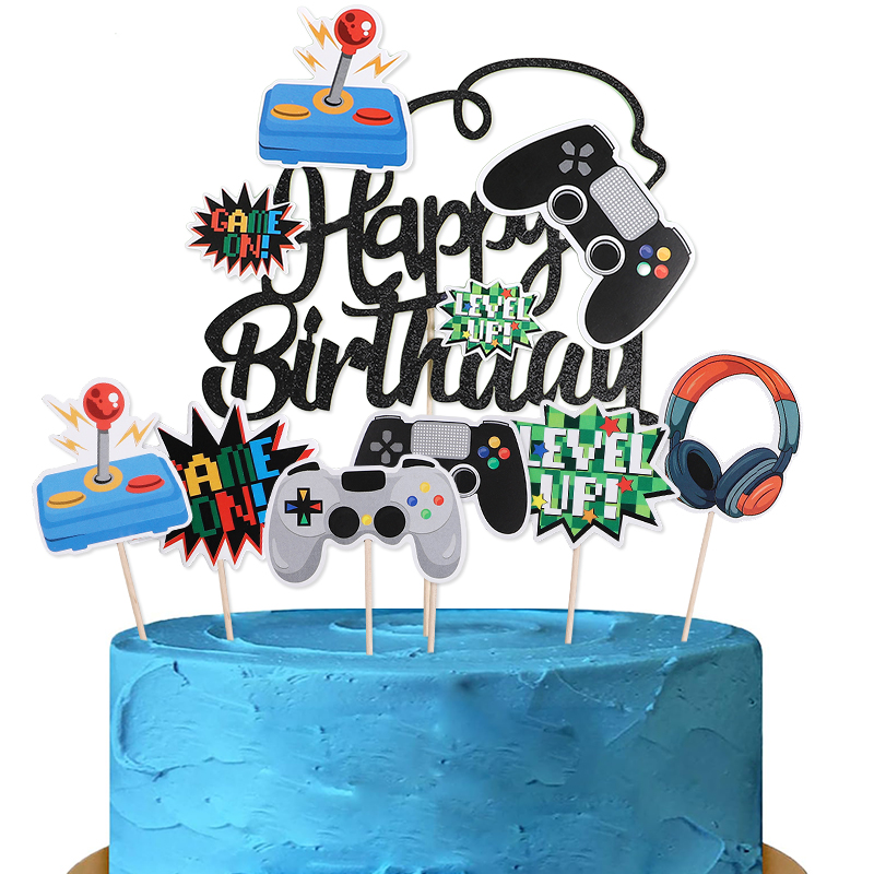 13 pezzi di toppers per torta  - Game Retro Gaming recensione e prezzo