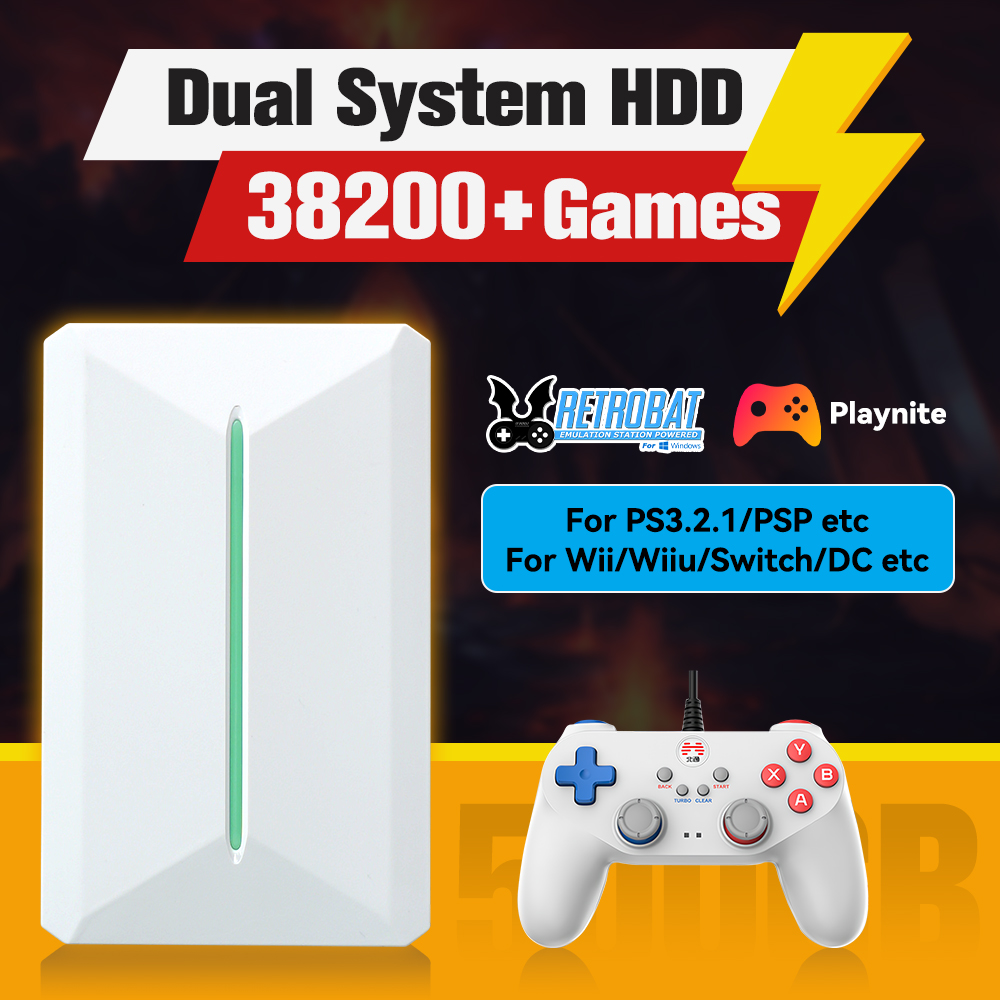 Retrobat&Playnite System HDD C - Retro Gaming Best Console recensione e prezzo