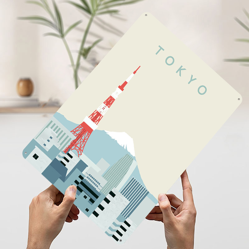 Poster di Tokyo in Stile Retrò - Retro Gaming At Home recensione e prezzo