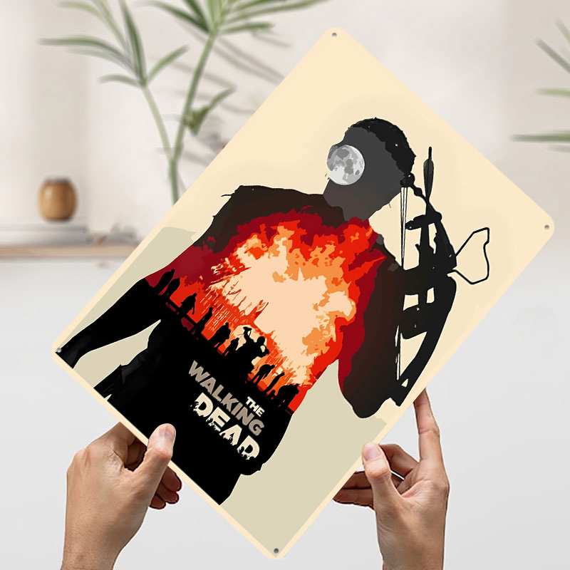 Poster in Metallo The Walking  - Retro Gaming At Home recensione e prezzo