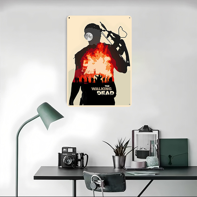 Poster in Metallo The Walking  - Retro Gaming At Home recensione e prezzo