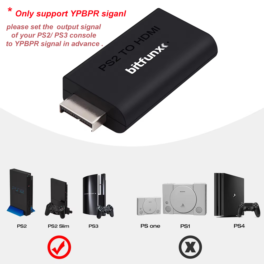 Bitfunx PS2 YPBPR a HDMI ™   A - Retro Gaming Usb Stick recensione e prezzo