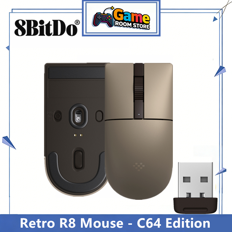 Mouse Gaming 8BitDo Retro R8 - - Mouse Gaming Retro recensione e prezzo