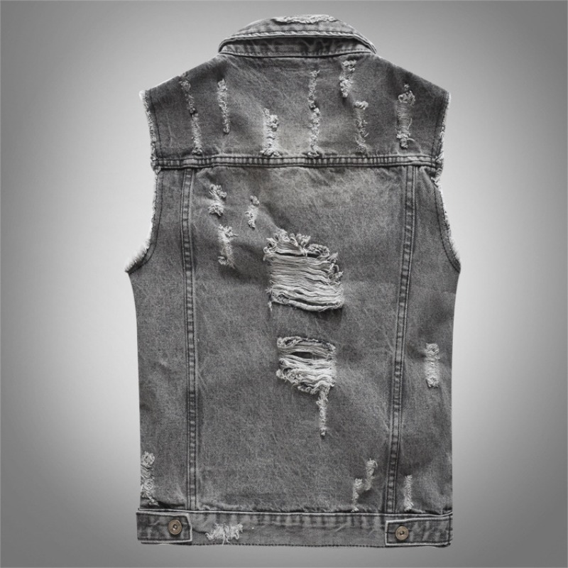 Nuovi Gilet in Denim Grigio Re - Retro Gaming Jacket recensione e prezzo
