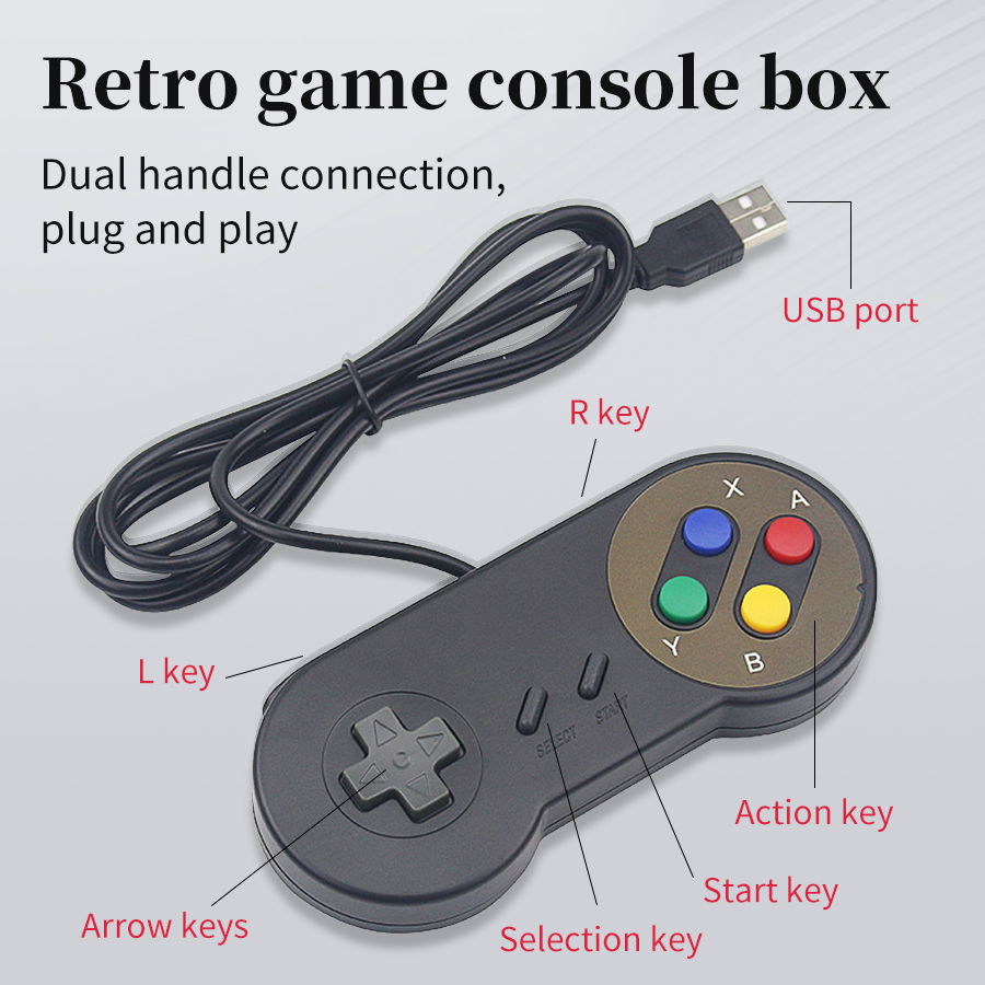 Gamepad USB Plug and Play per  - Retro Gaming Raspberry Pi 4 recensione e prezzo